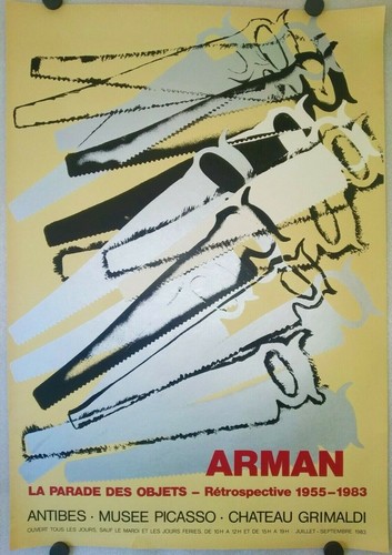Arman fernandez affiche - arman,