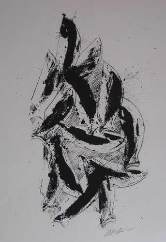 Arman fernandez lithographie - arman,