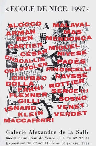 Fernandez arman affiche - arman,