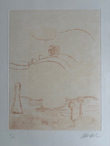 Arman fernandez gravure 1976 - gravure,