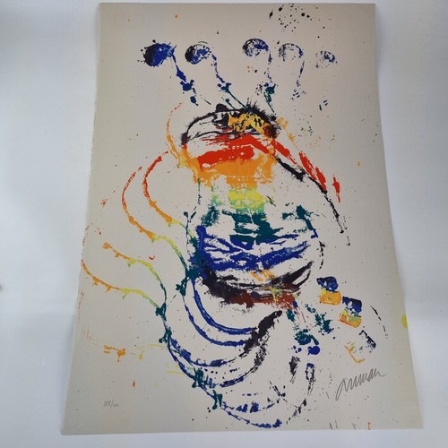 Stampa colori firmata - a,