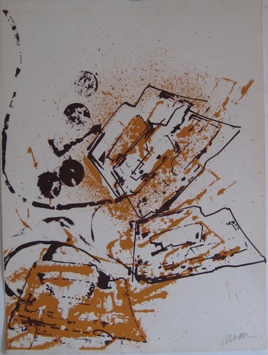 Arman fernandez lithographie - fernandez,