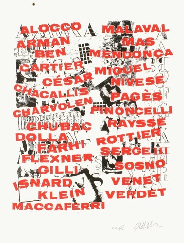 Fernandez arman ecole nice - arman,